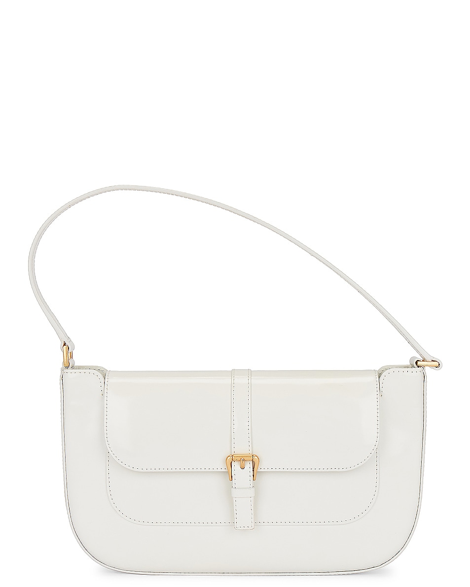 FWRD Renew BY FAR Miranda Bag in White | FWRD