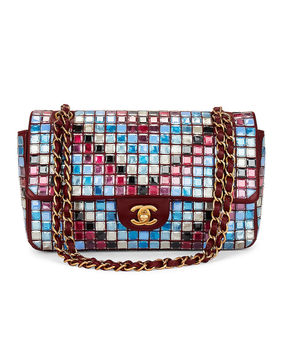 Image 1 of FWRD Renew Chanel 2015 Medium Mosaic Shoulder Bag in Multi