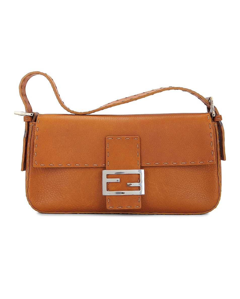 Image 1 of FWRD Renew Fendi Shoulder Bag in Brown