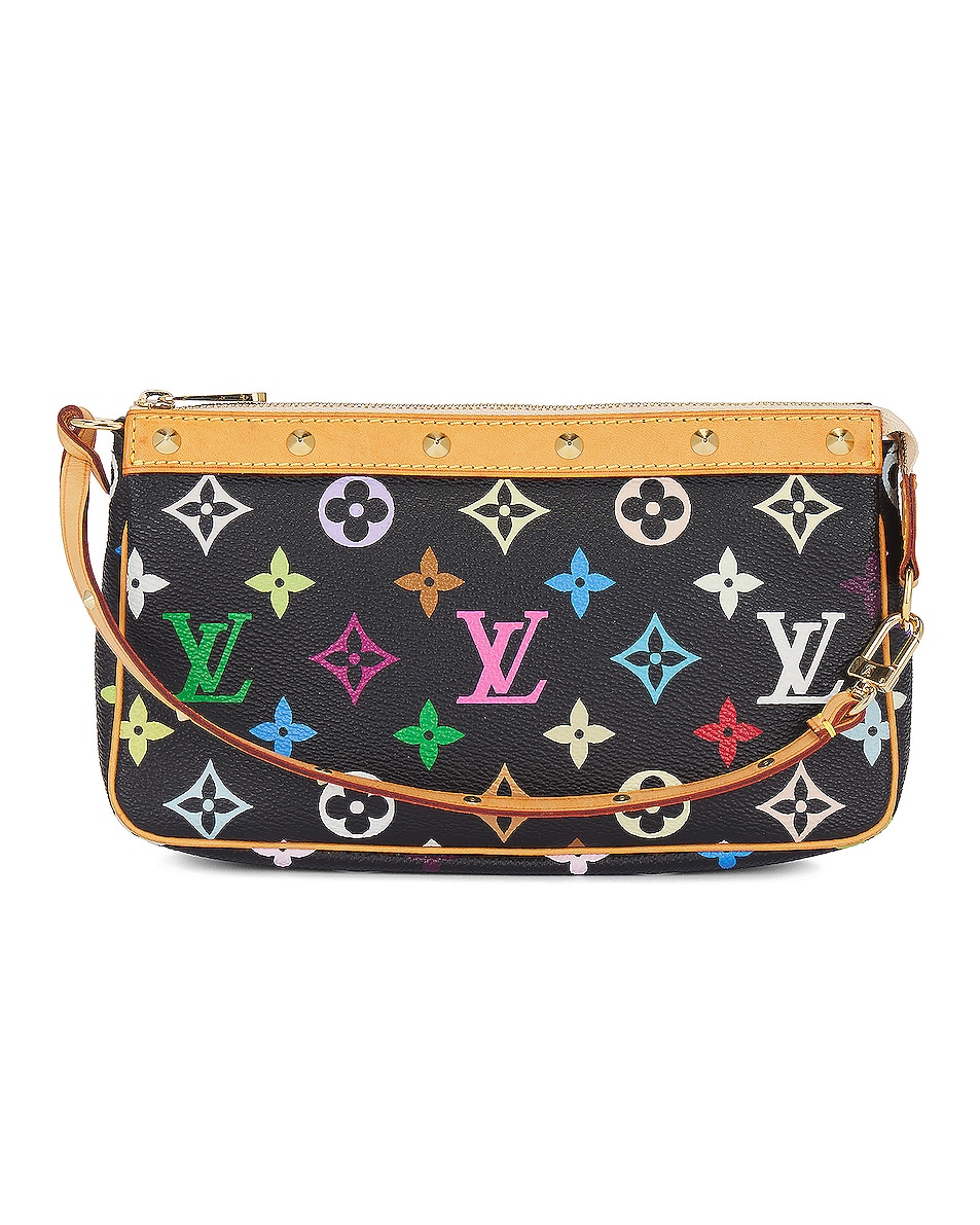 Image 1 of FWRD Renew Louis Vuitton Monogram Pochette Accessoires Shoulder Bag in Multi