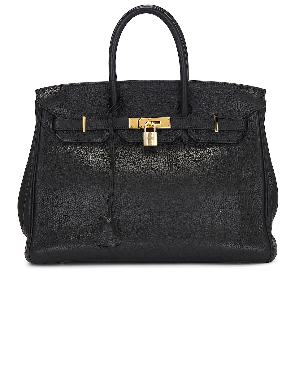 Image 1 of FWRD Renew Hermes Birkin 35 Handbag in Black