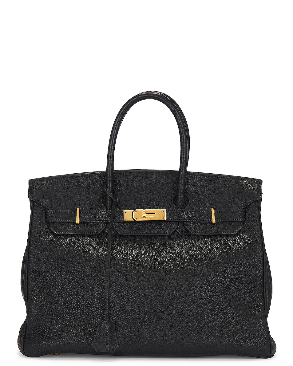 Image 1 of FWRD Renew Hermes Birkin 35 Taurillon Handbag in Black
