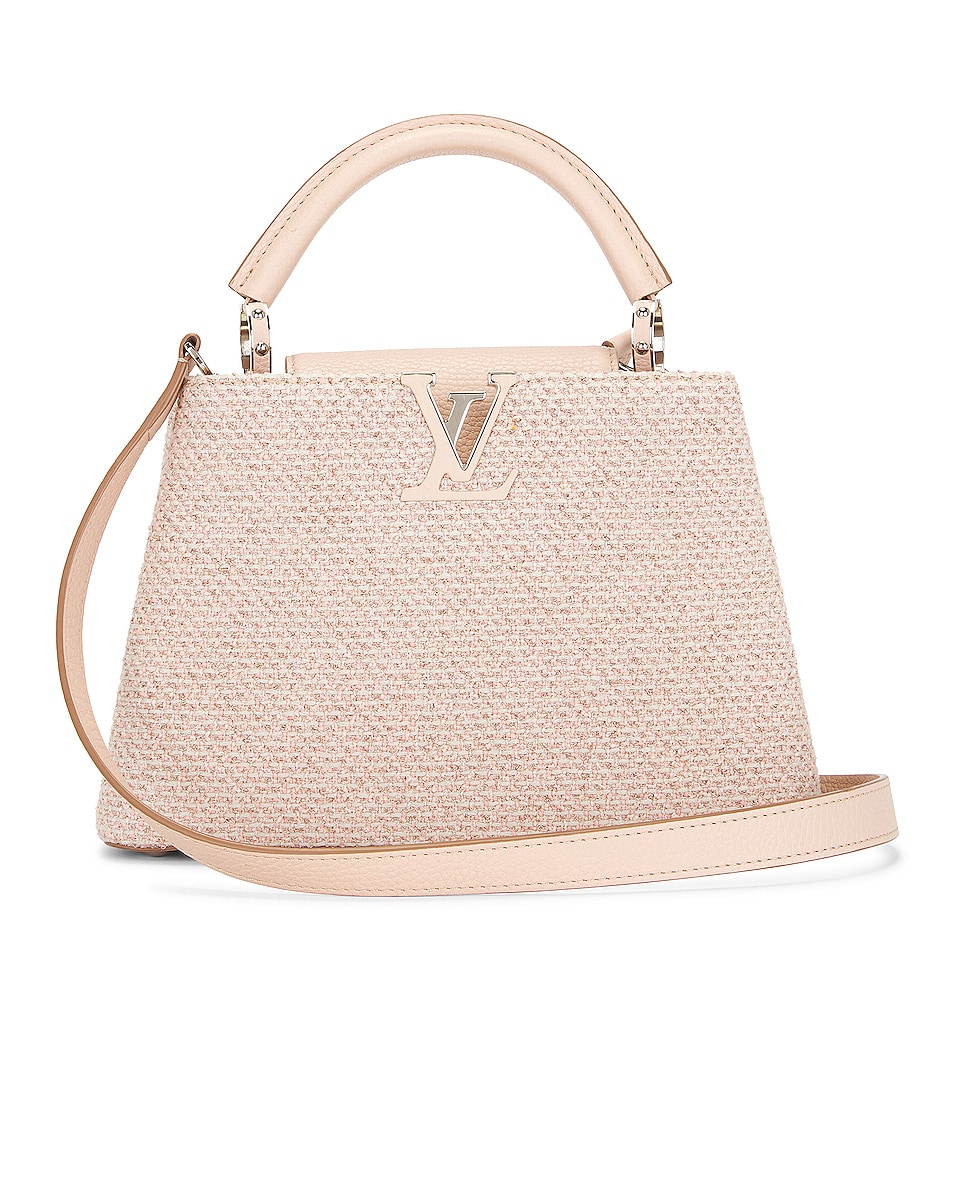 Image 1 of FWRD Renew Louis Vuitton Capucines Handbag in Cream