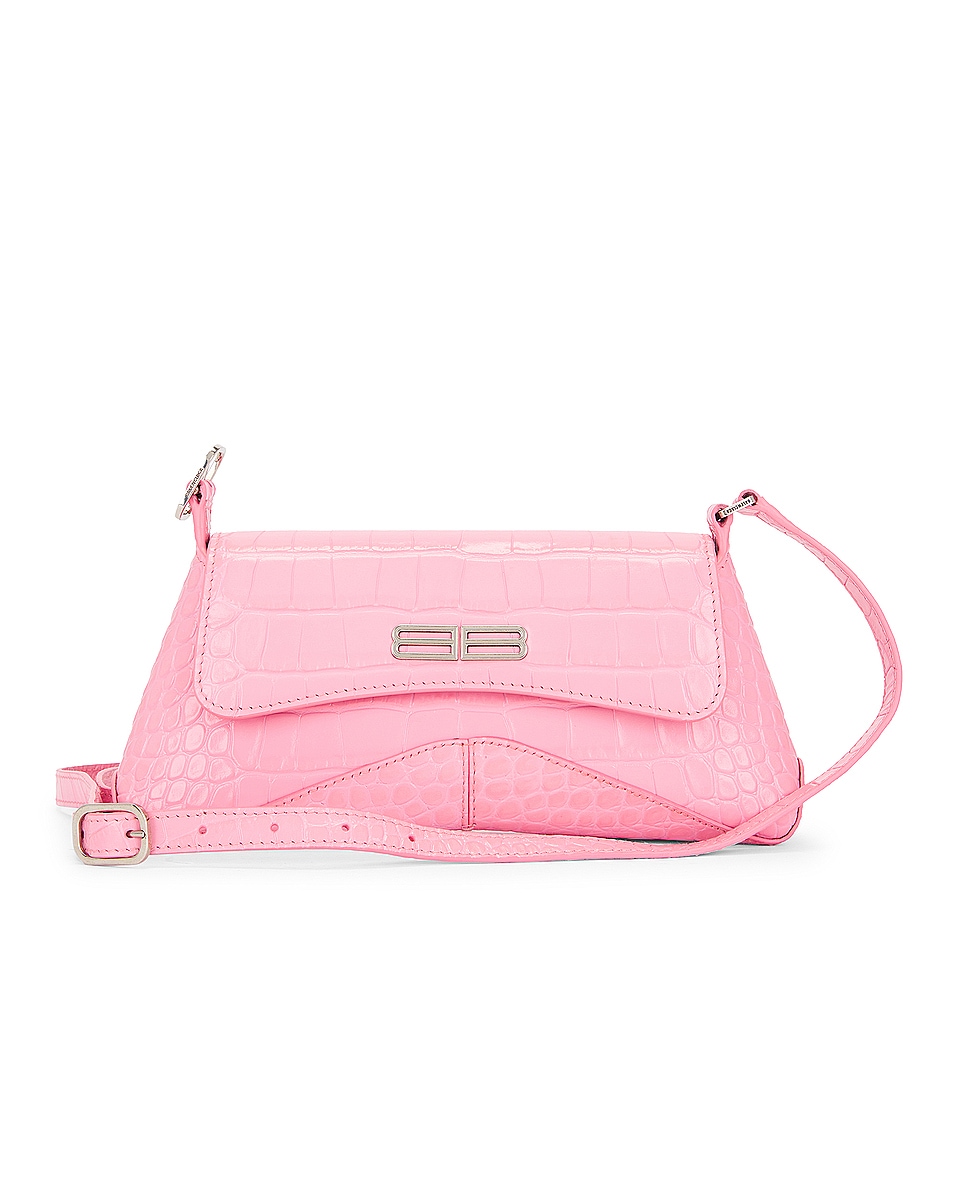 Image 1 of FWRD Renew Balenciaga Small XX Flap Bag in Sweet Pink