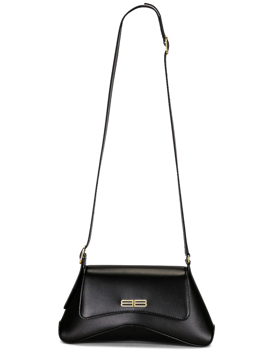Image 1 of FWRD Renew Balenciaga Medium XX Flap Bag in Black