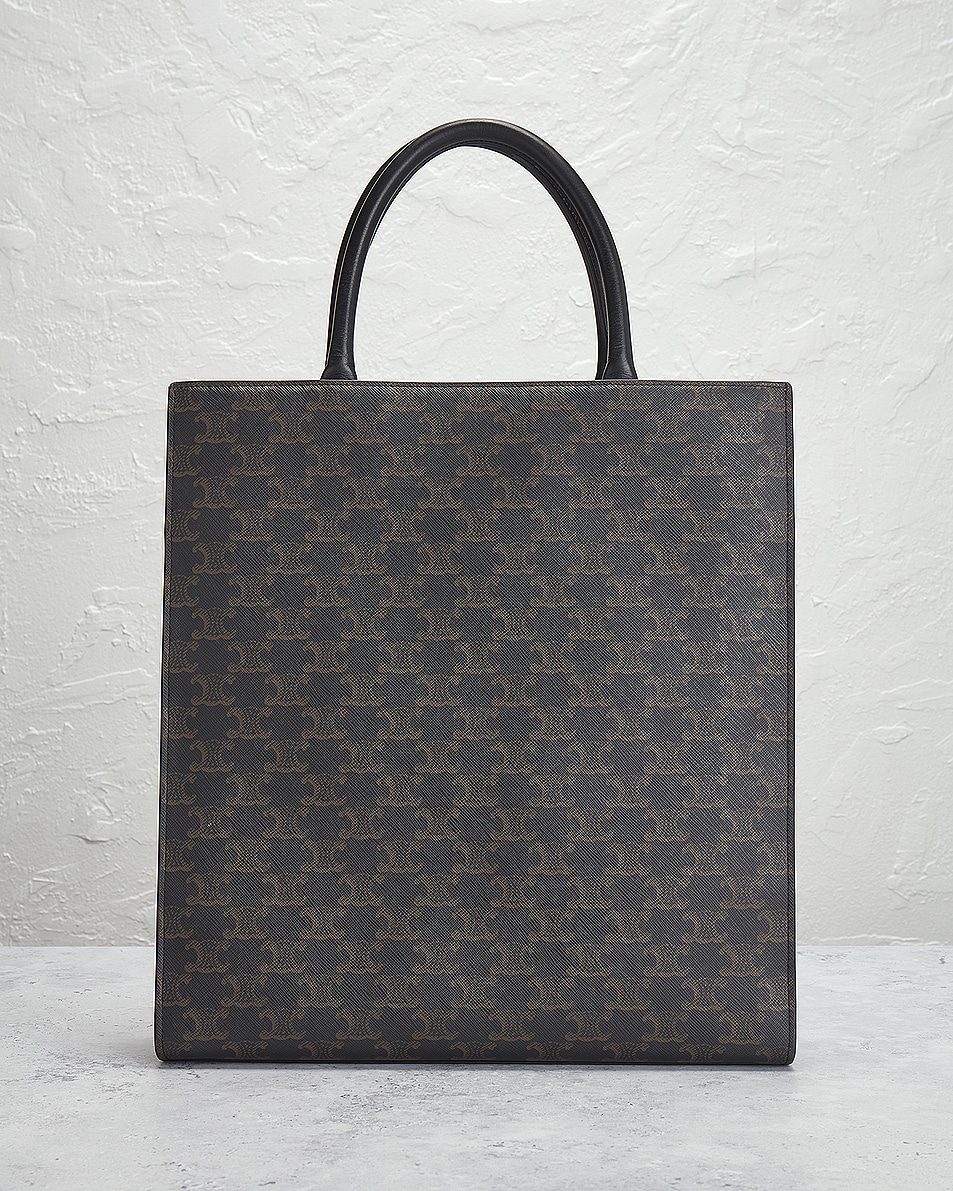 Image 3 of FWRD Renew Celine Vertical Cabas Tote Bag in Brown