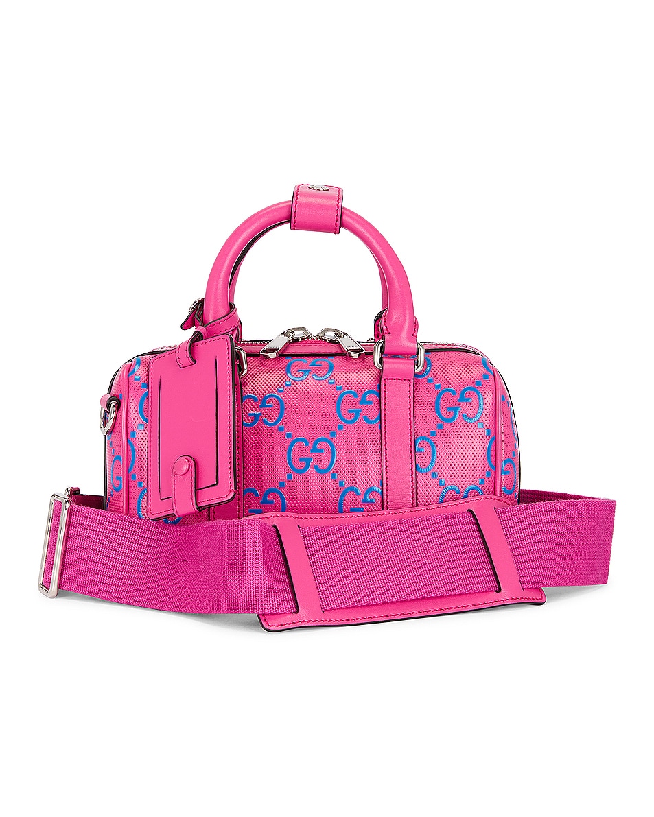 Image 1 of FWRD Renew Gucci GG 2 Way Handbag in Pink