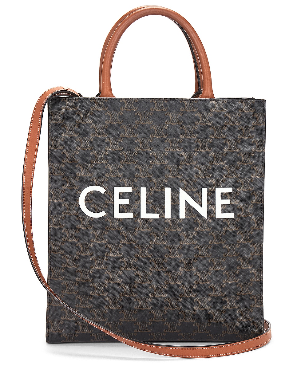 Image 1 of FWRD Renew Celine 2 Way Tote Bag in Brown