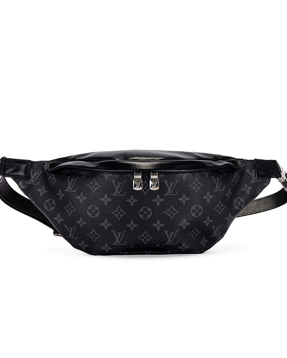 Image 1 of FWRD Renew Louis Vuitton Discovery Bum Bag in Black