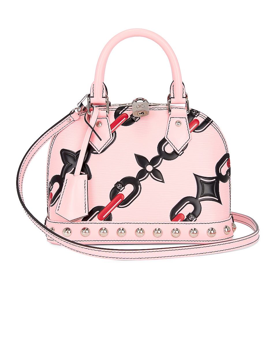 Image 1 of FWRD Renew Louis Vuitton Alma Handbag in Pink