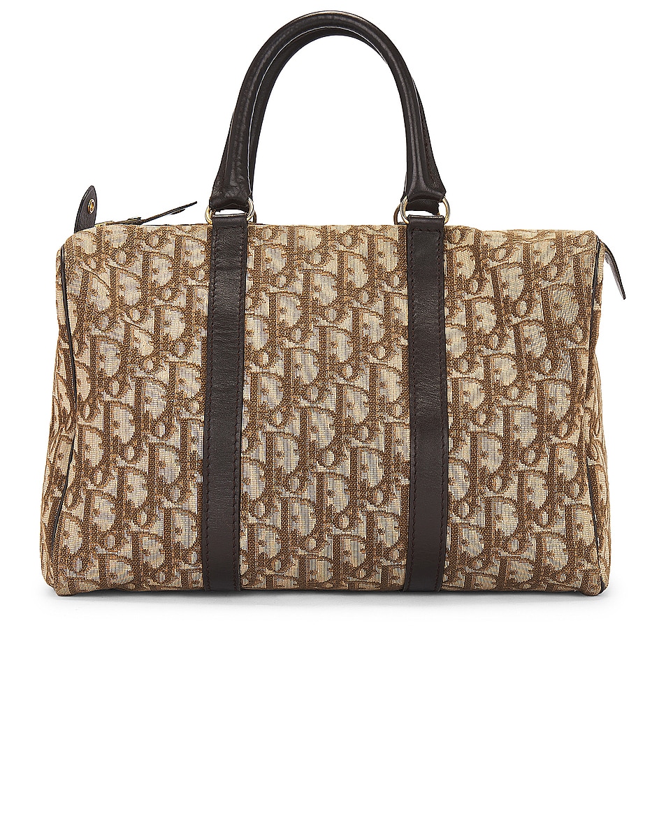Image 1 of FWRD Renew Dior Trotter Handbag in Beige