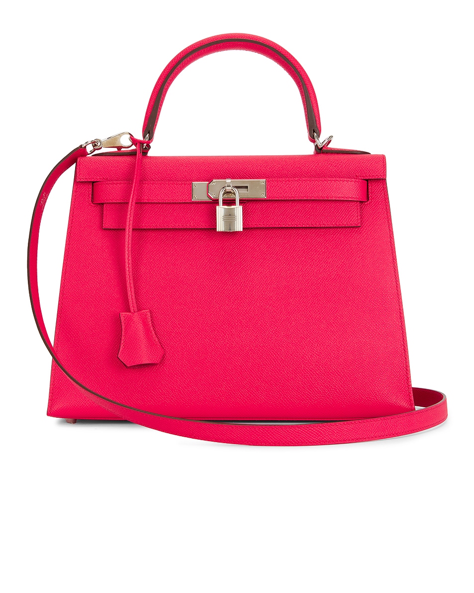 Image 1 of FWRD Renew Hermes Epsom Kelly 25 Handbag in Pink