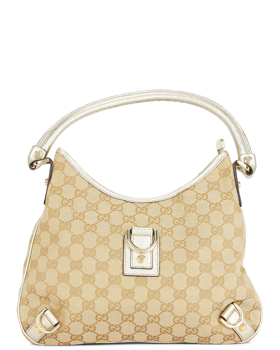 Image 1 of FWRD Renew Gucci Abbey Shoulder Bag in Beige