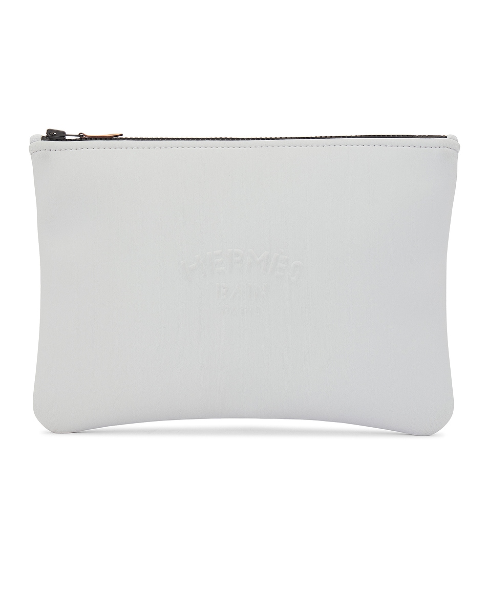 Image 1 of FWRD Renew Hermes Bain Pouch in Grey