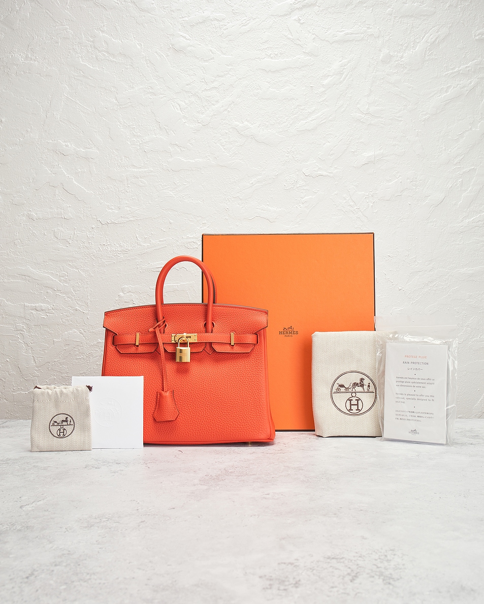 Hermes Togo Birkin 25 Handbag