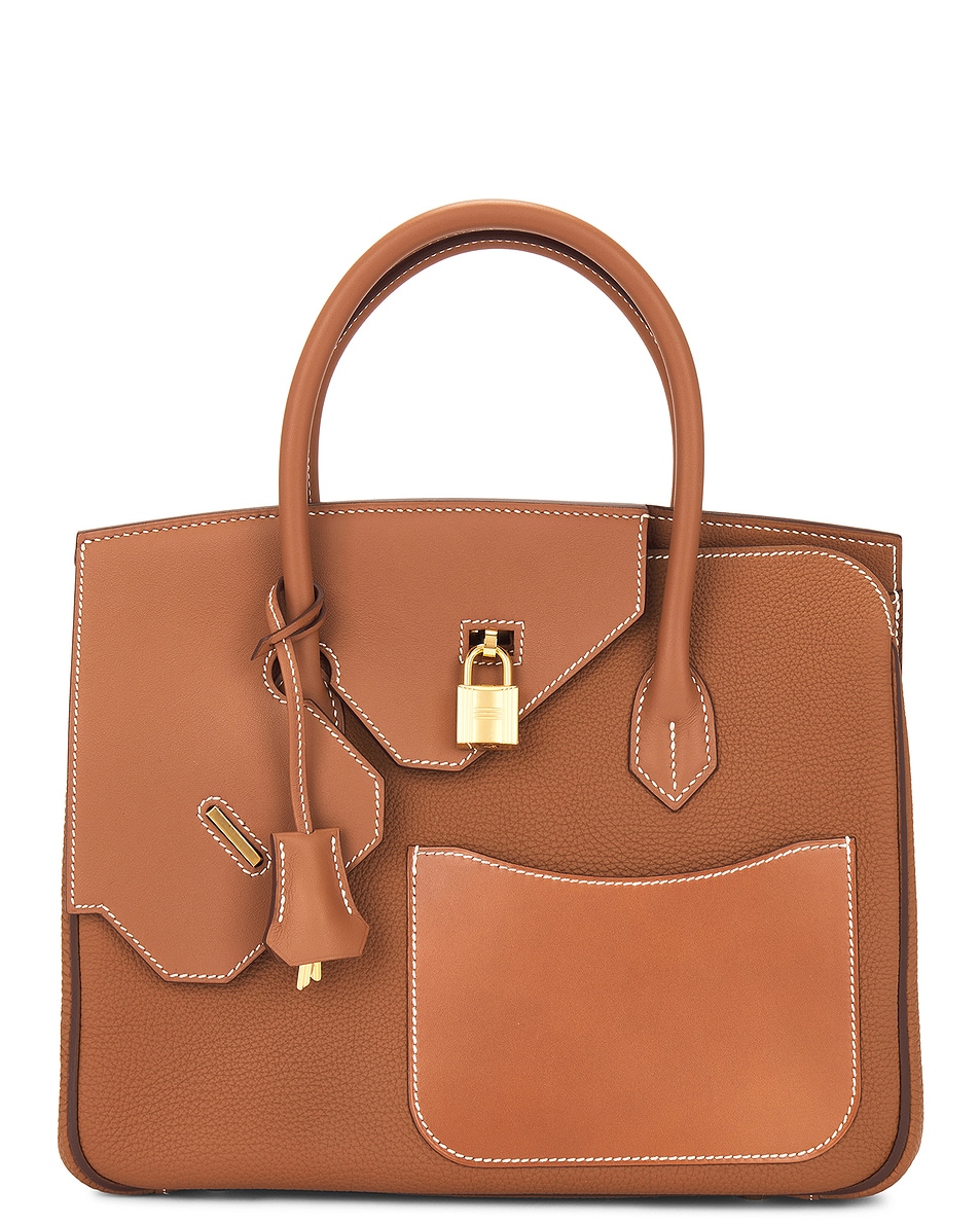 Image 1 of FWRD Renew Hermes Birkin En Desordre Togo Handbag in Brown