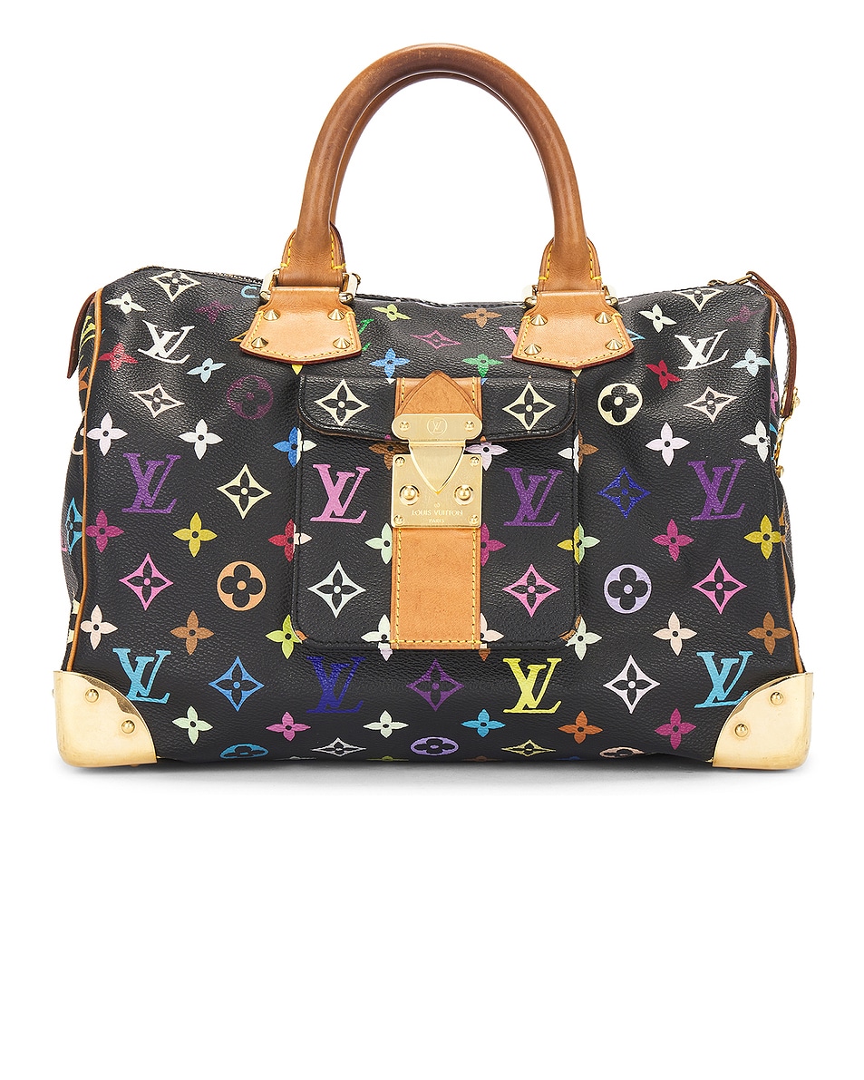Image 1 of FWRD Renew Louis Vuitton Monogram Speedy 30 Handbag in Multi
