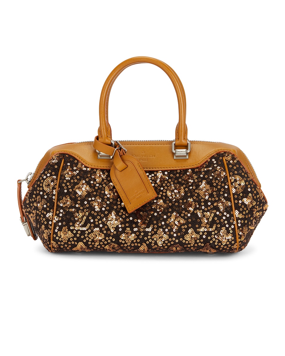 Image 1 of FWRD Renew Louis Vuitton Sunshine Express Spangle Handbag in Brown