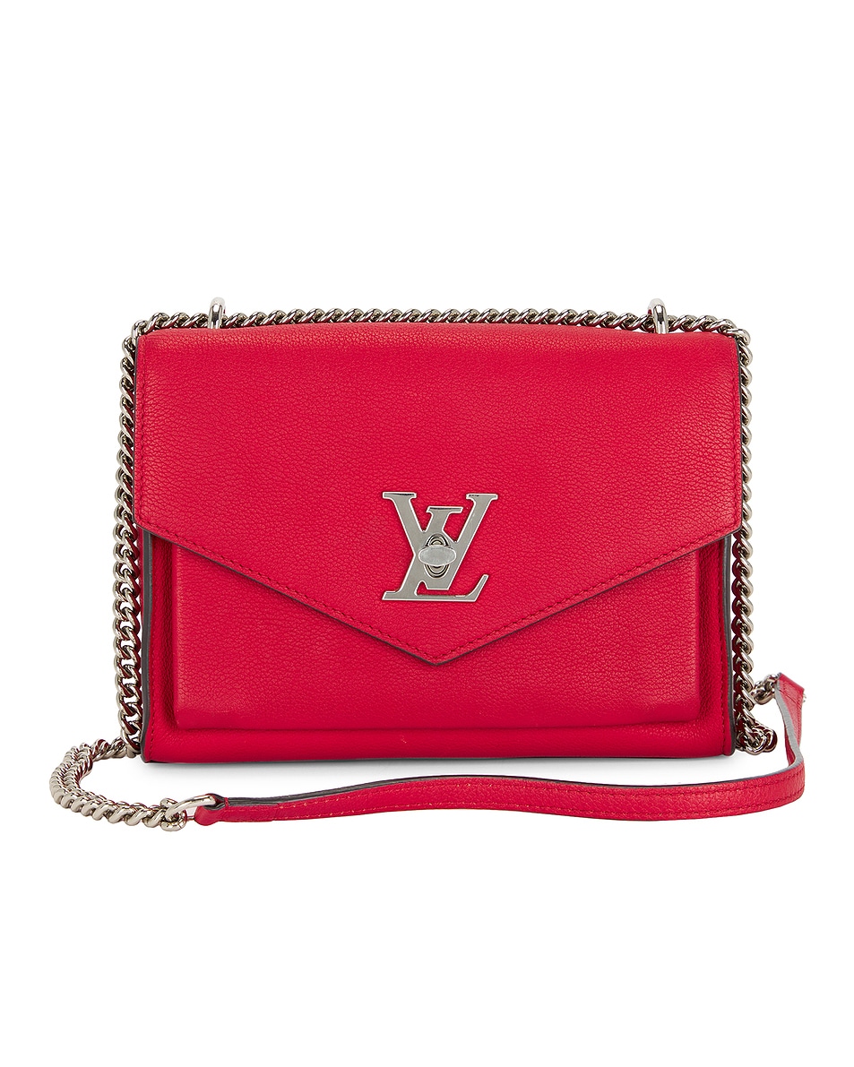 Image 1 of FWRD Renew Louis Vuitton BB Leather Shoulder Bag in Red