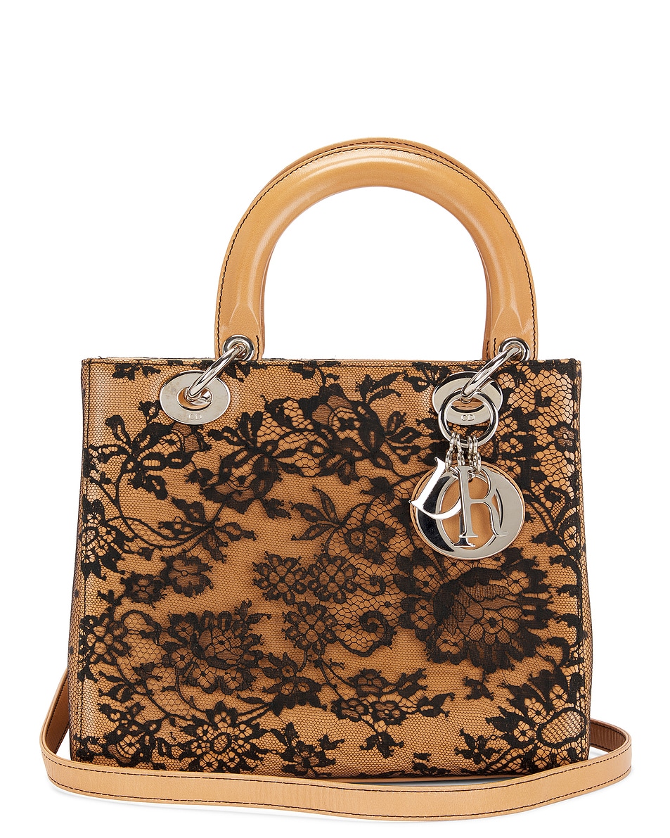 Image 1 of FWRD Renew Dior Lady Handbag in Brown