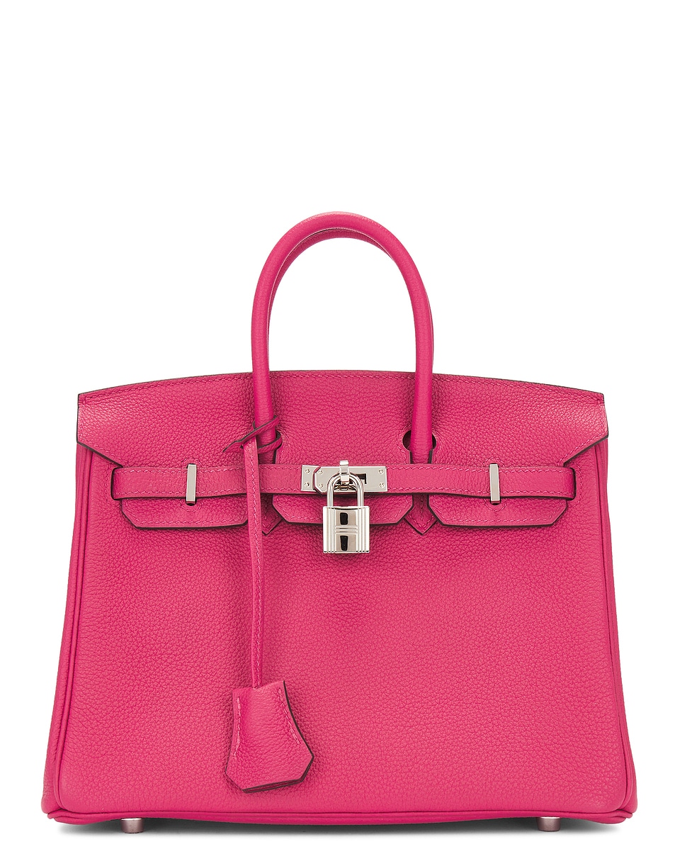 Image 1 of FWRD Renew Hermes Birkin 25 Handbag in Pink
