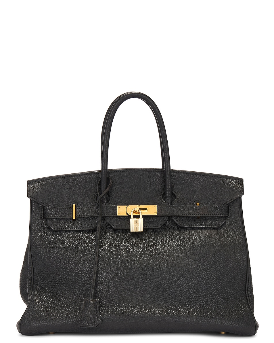 Image 1 of FWRD Renew Hermes Togo Birkin 35 Handbag in Black