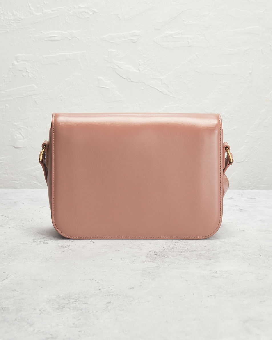 Image 3 of FWRD Renew Celine Classique Triomphe Shoulder Bag in Pink