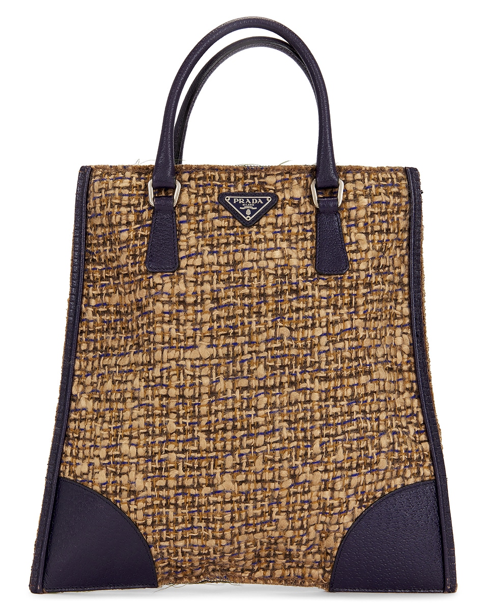 Image 1 of FWRD Renew Prada Handbag in Brown