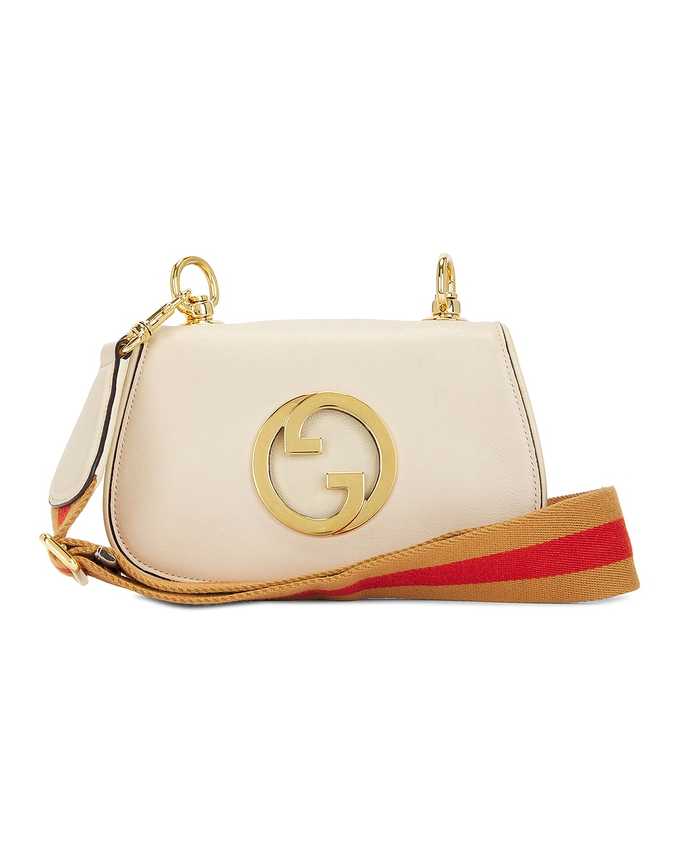 Image 1 of FWRD Renew Gucci Blondie Shoulder Bag in Ivory