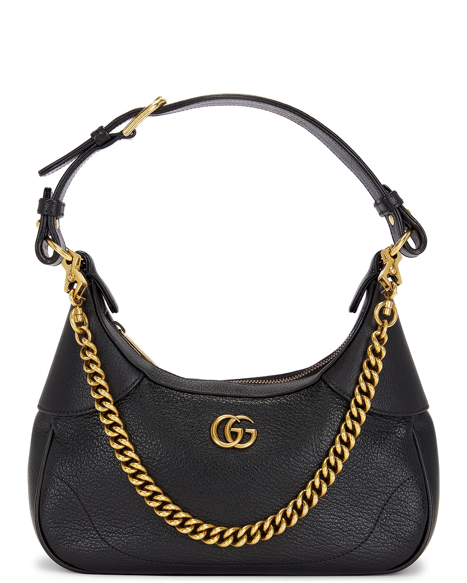 Image 1 of FWRD Renew Gucci Aphrodite 2 Way Shoulder Bag in Black