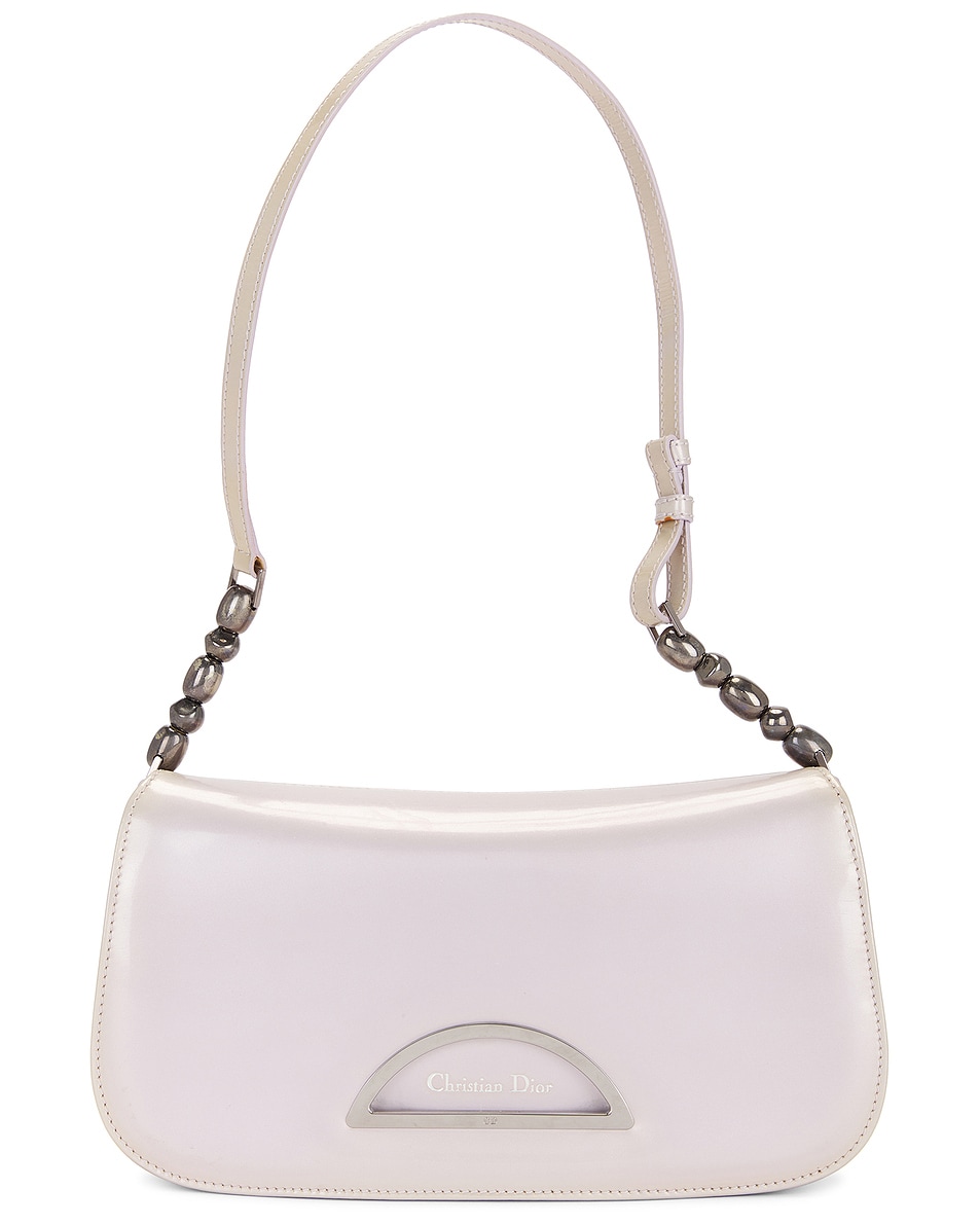 Image 1 of FWRD Renew Dior Malice Pearl Shoulder Bag in Pink