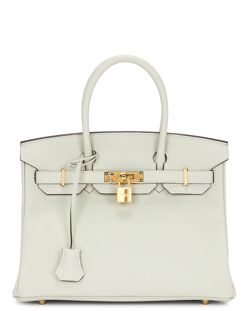 Image 1 of FWRD Renew Hermes Togo Birkin 30 Handbag in Grineve