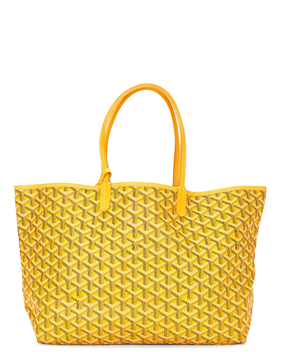 Image 1 of FWRD Renew Goyard Saint Louis PM Tote Bag in Yellow