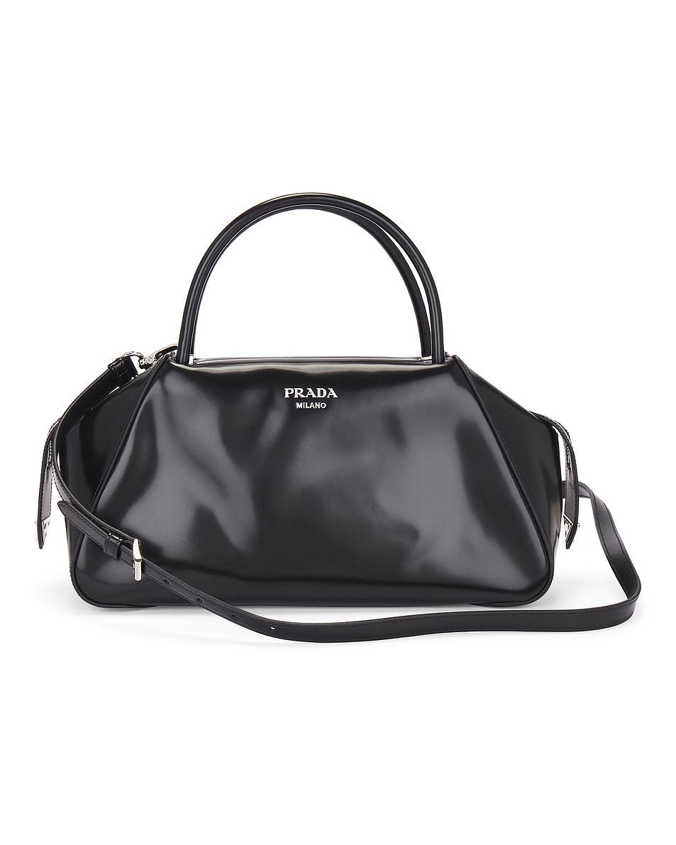 Image 1 of FWRD Renew Prada Supernova Handbag in Black