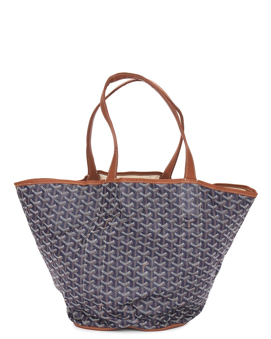 Image 1 of FWRD Renew Goyard Belharra PM Tote Bag in Navy