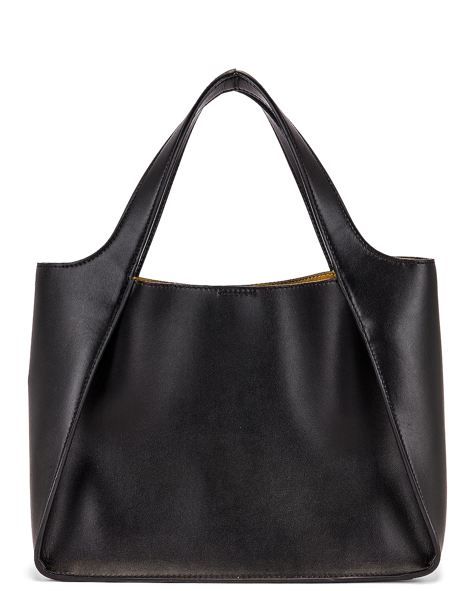 FWRD Renew Stella McCartney Logo Crossbody Bag in Black FWRD