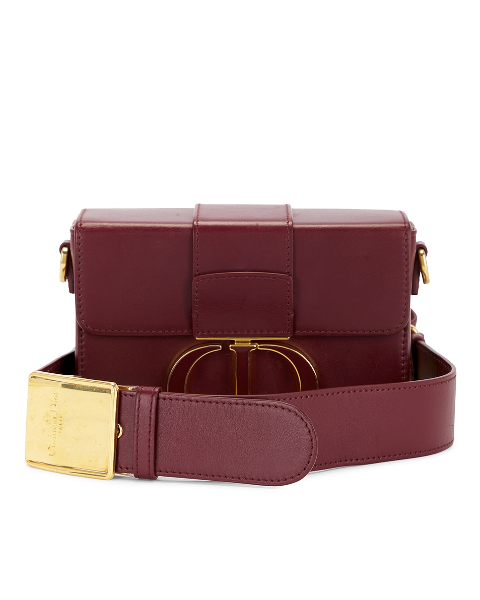 Image 1 of FWRD Renew Dior Montaigne Shoulder Bag in Burgundy