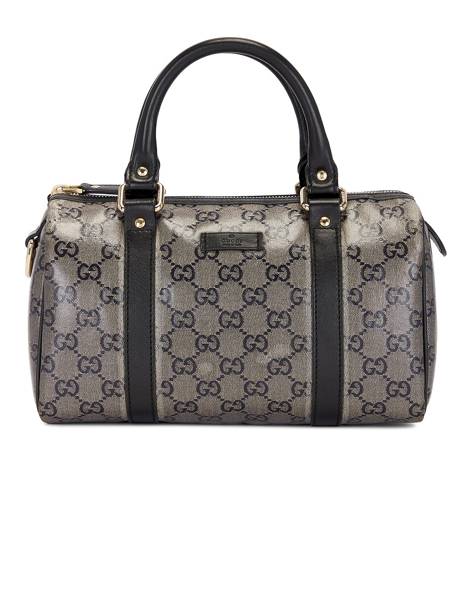 Image 1 of FWRD Renew Gucci Joy Boston Bag in Grey