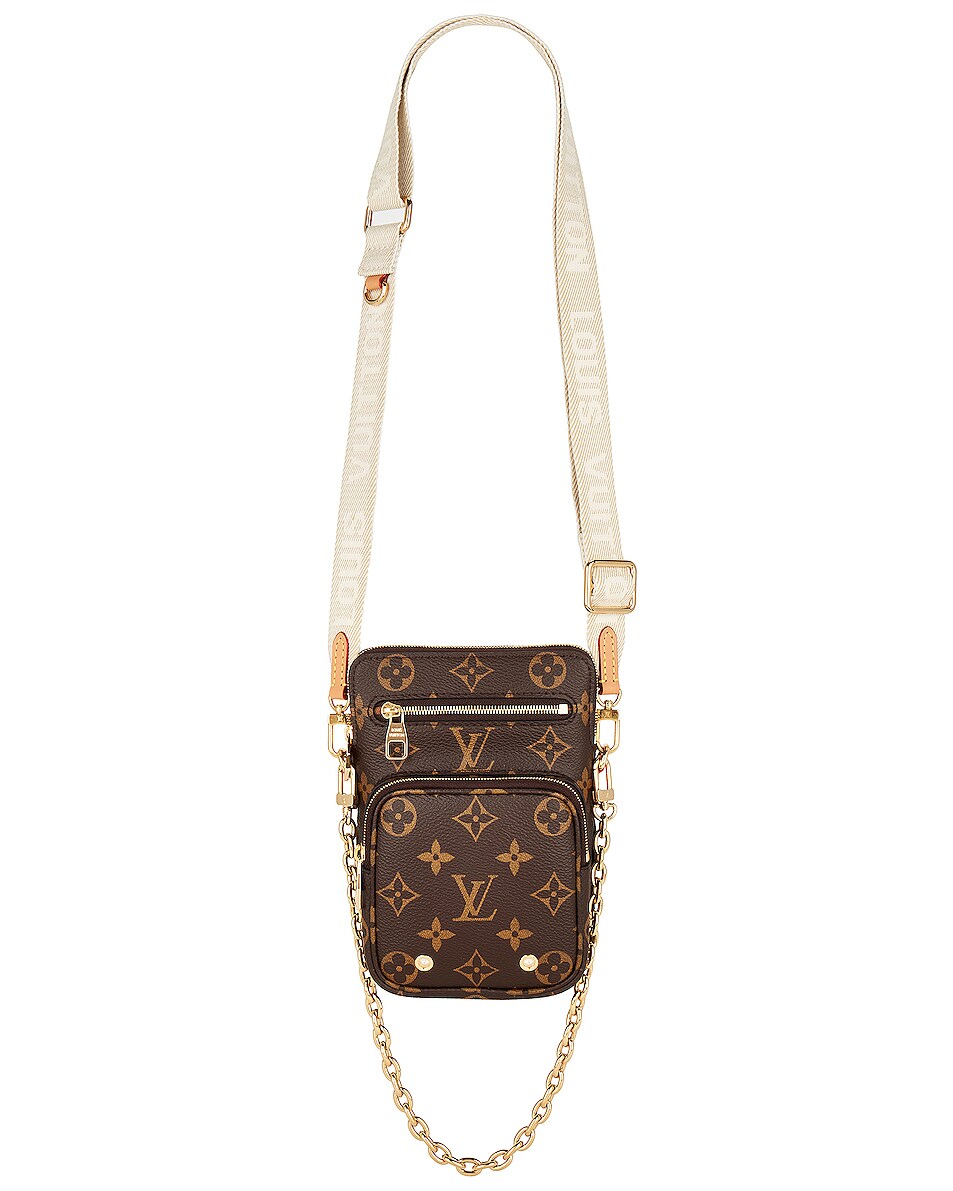 Image 1 of FWRD Renew Louis Vuitton Utility Shoulder Bag in Brown