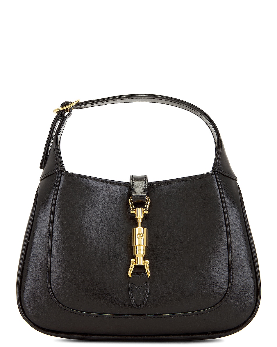 Image 1 of FWRD Renew Gucci Jackie 1961 Shoulder Bag in Black