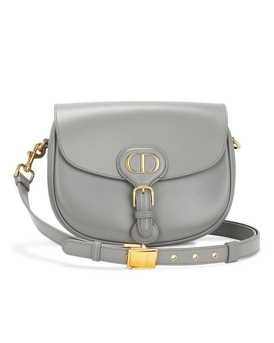 Image 1 of FWRD Renew Dior Bobby Shoulder Bag in Grey