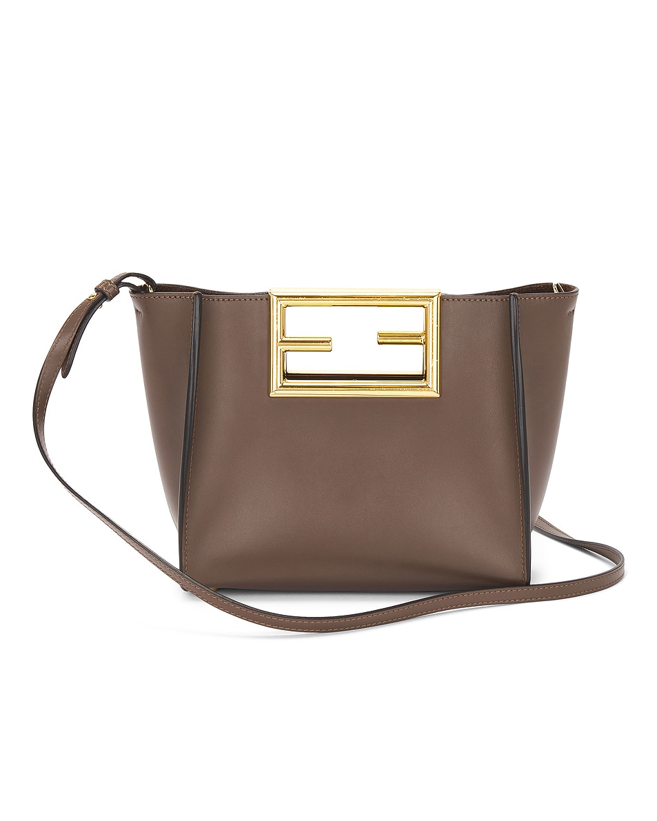 Image 1 of FWRD Renew Fendi Way Shoulder Bag in Brown