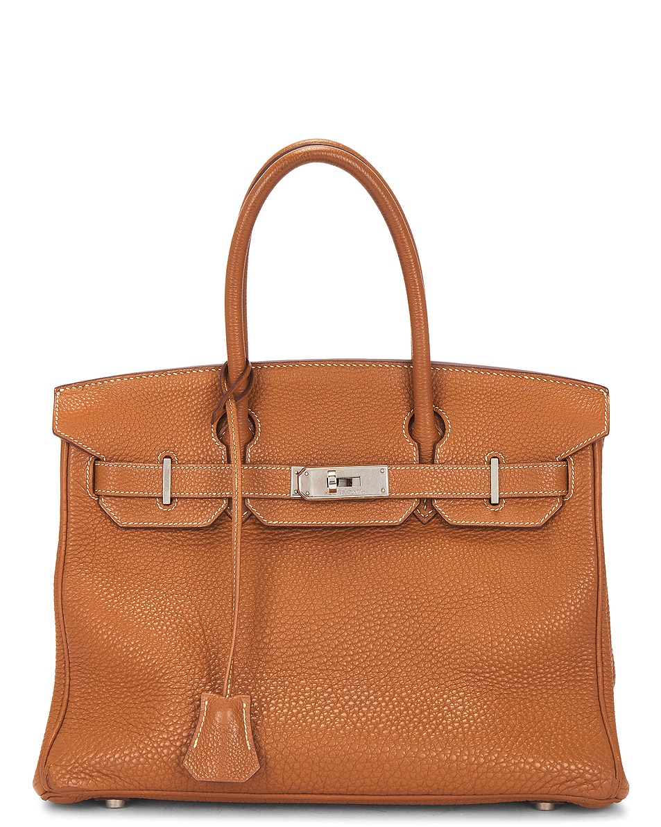 Image 1 of FWRD Renew Hermes Togo Birkin 30 Handbag in Gold
