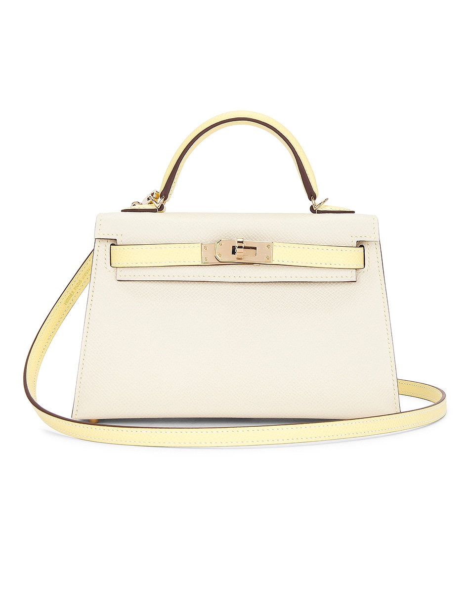 Image 1 of FWRD Renew Hermes Epsom Kelly 20 Handbag in Craie