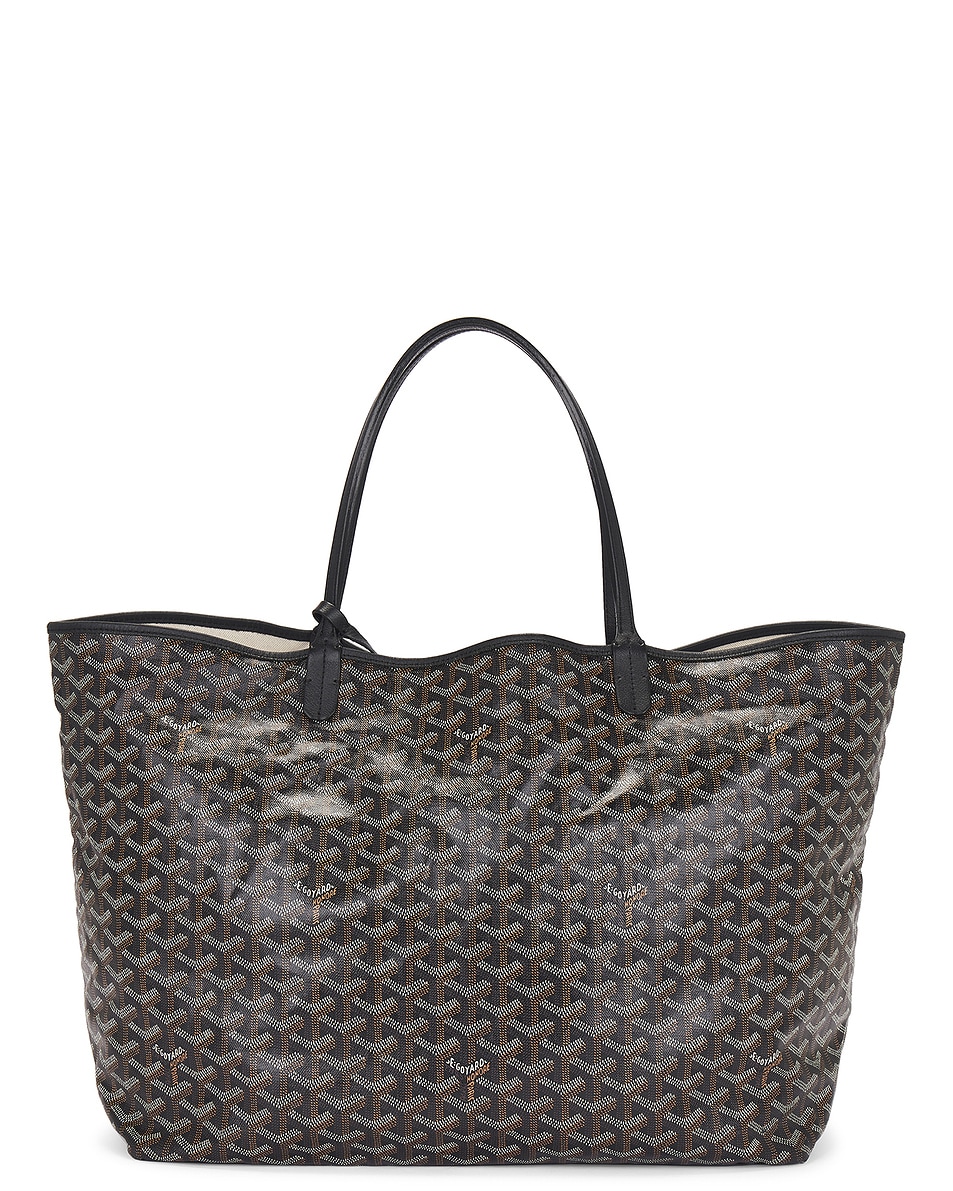 Image 1 of FWRD Renew Goyard Saint Louis GM Tote Bag in Black