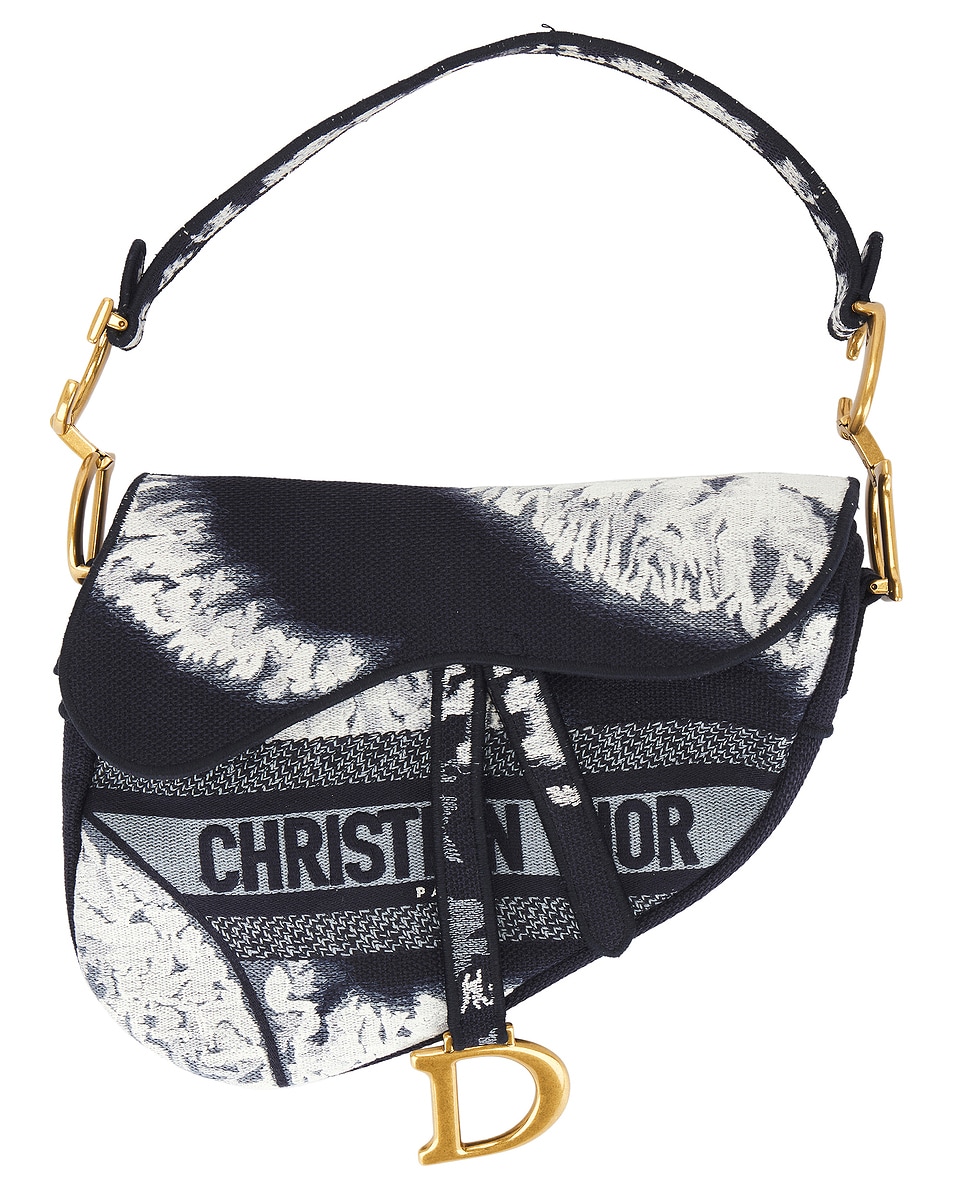 Image 1 of FWRD Renew Dior Saddle Bag in Multi