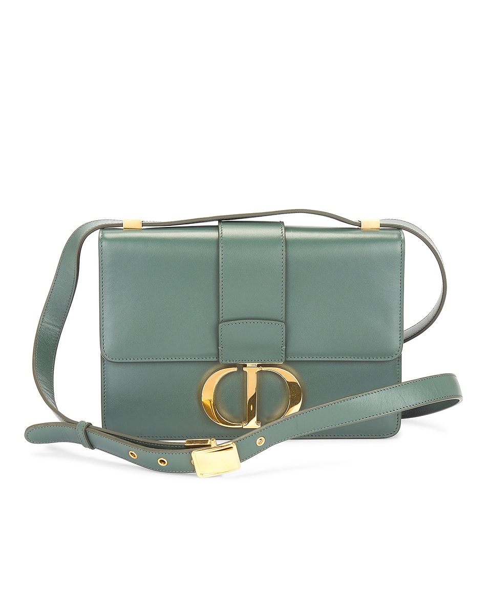 Image 1 of FWRD Renew Dior 30 Montaigne Shoulder Bag in Green