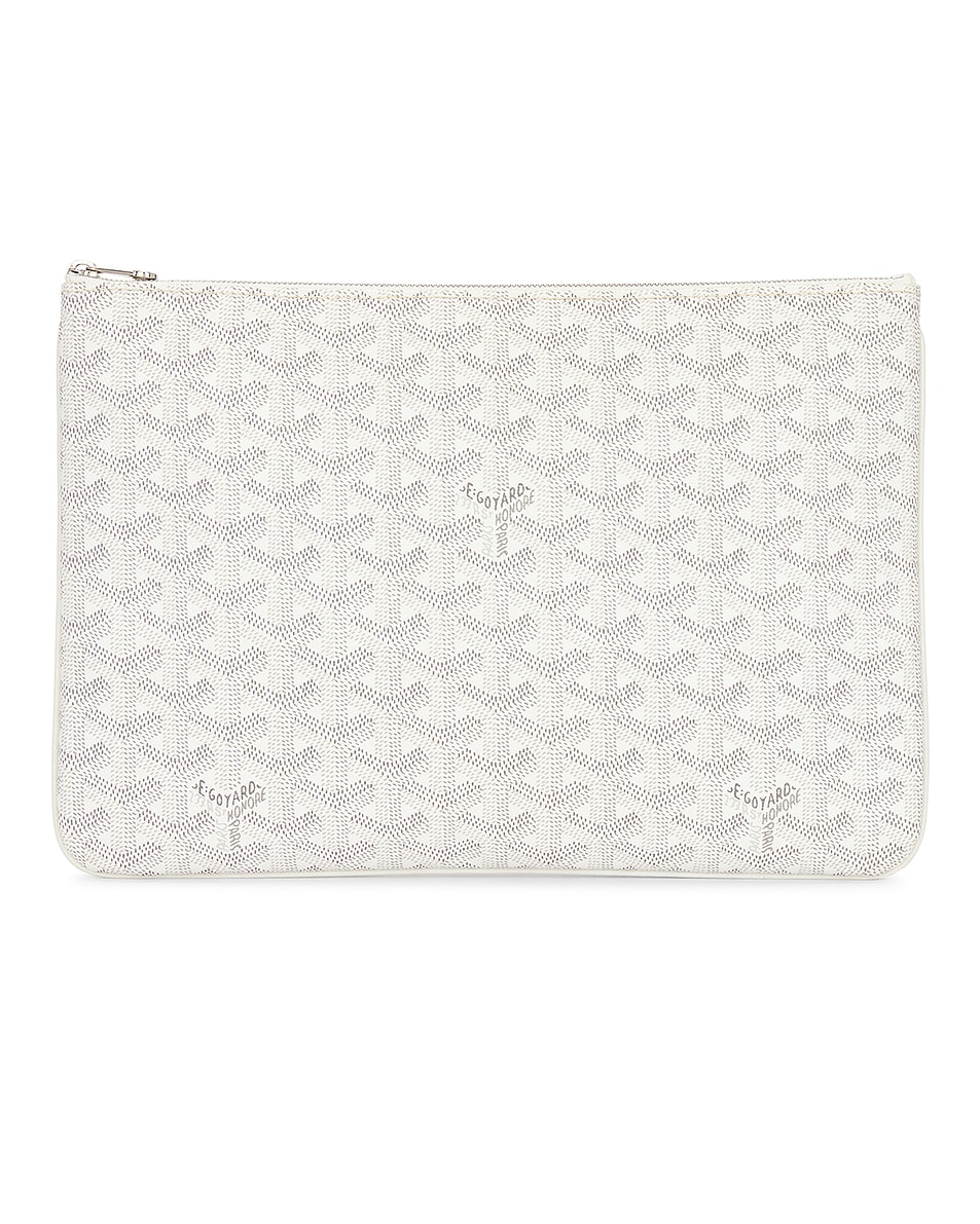 Image 1 of FWRD Renew Goyard Senat MM Pouch in White