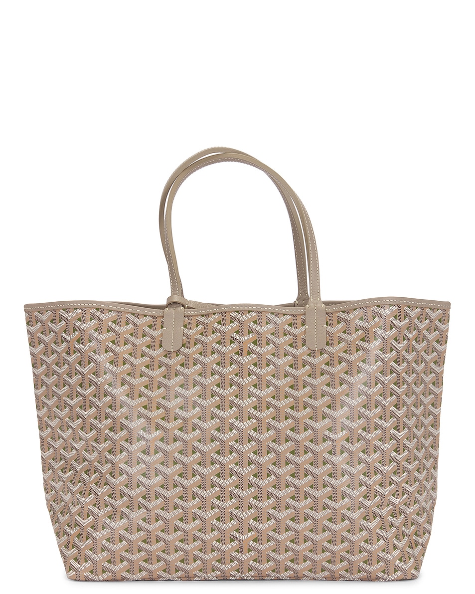 Image 1 of FWRD Renew Goyard Saint Louis PM Tote Bag in Beige