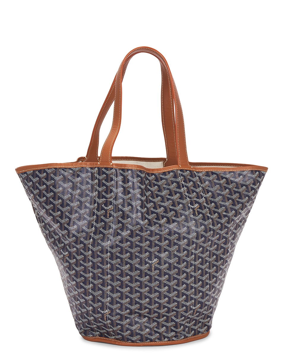 Image 1 of FWRD Renew Goyard Belharra Tote Bag in Navy